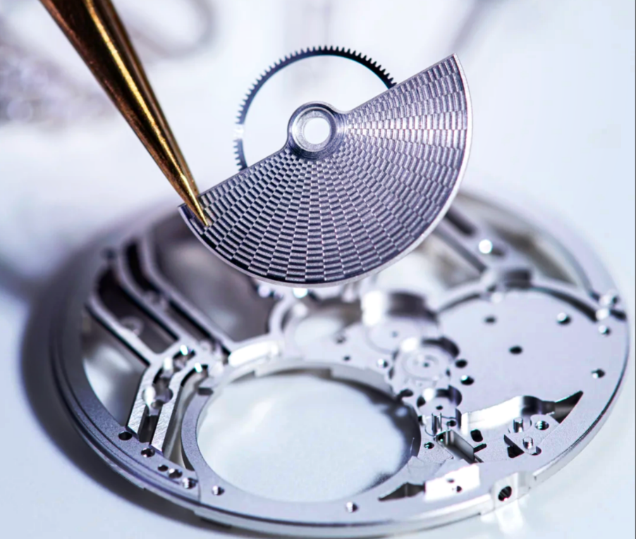 Quality inspection for watch parts