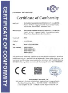 Product certificate