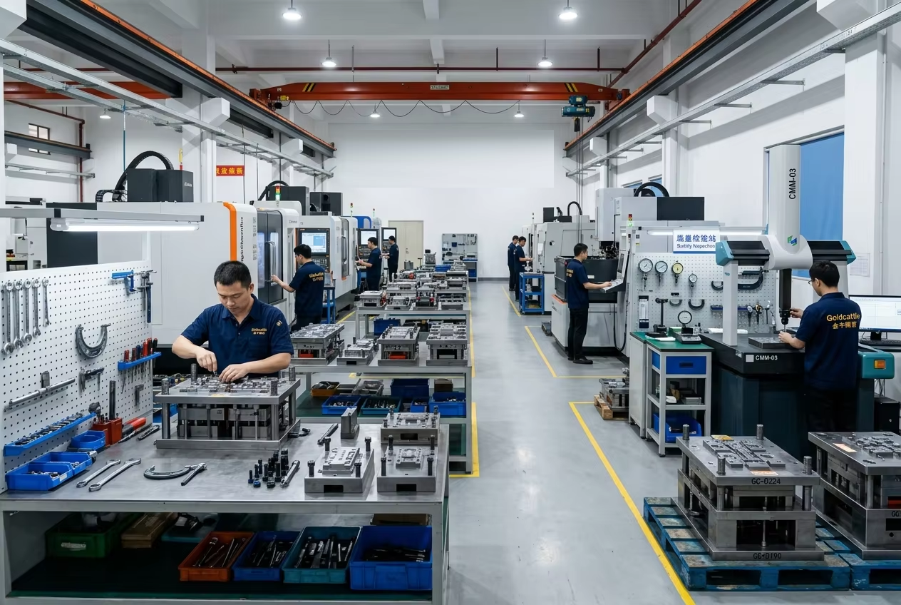 Goldcattle stamping die manufacturing facility tool and die workshop