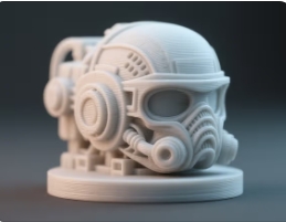 3D printed model