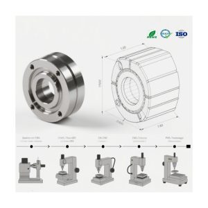Hardened Alloy Steel CNC Anti-Rust Machining Parts