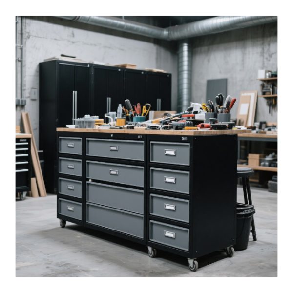 Industrial-Grade Modular Plastic Storage Cabinet - Image 6