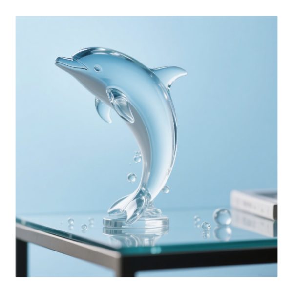 Custom Clear Resin Sculptures - Artistic 3D Ornaments - Image 2