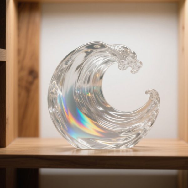 Custom Clear Resin Sculptures - Artistic 3D Ornaments - Image 3