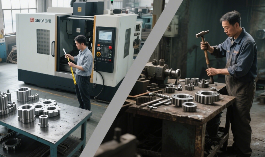 A Comparative Analysis of CNC Machining and Traditional Machining