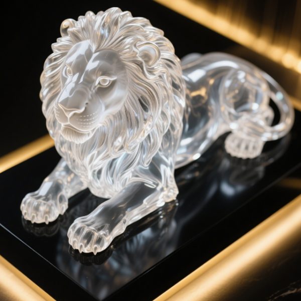 Custom Clear Resin Sculptures - Artistic 3D Ornaments - Image 4