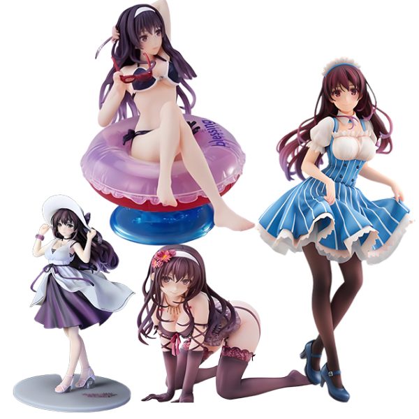 Customized scale model of Utaha Kasumigaoka in a swimsuit