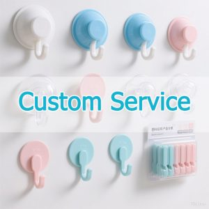 Custom Strong Non-marking Plastic Suction Cup Hook Injection Molded