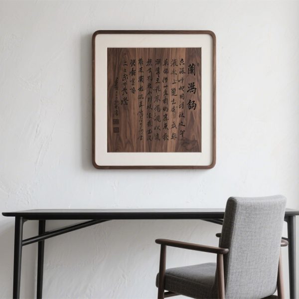 Custom Wood Carving Hanging Paintings: Living Room/Hallway/Bedroom Decor Fit Home Style - Image 3