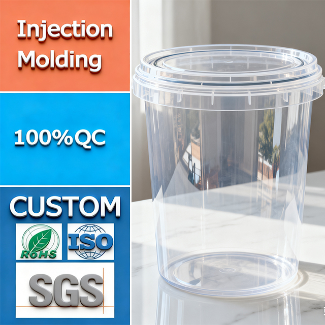Custom injection molding for PVC & PET cylinder packaging