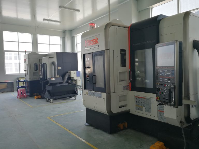 CNC machining workshop