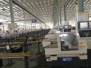 CNC machining workshop