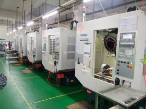 CNC machining workshop