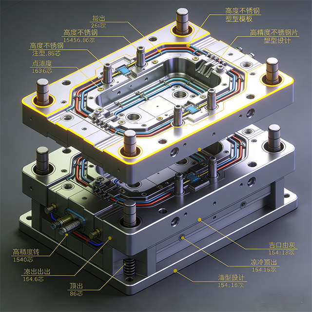 Custom Plastic Mold Tooling & Injection Molding Services