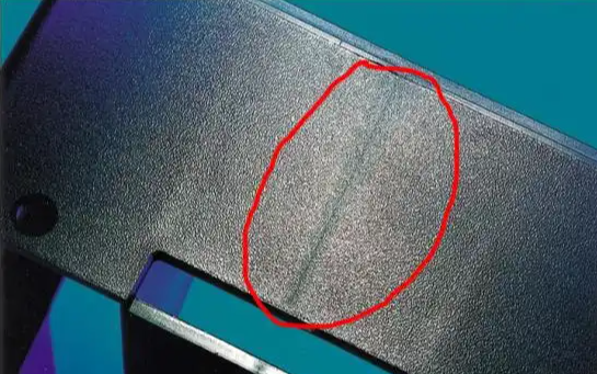 Cracking of injection - molded parts