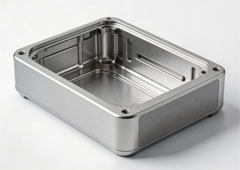 Aluminum die cast electronics enclosure