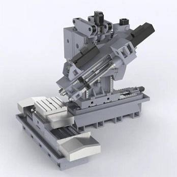 Aluminum machine base milled by Goldcattle