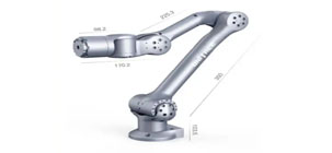 6061 aluminum robot arm linkage machined by XM Goldcattle