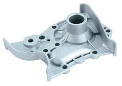 Aluminum die cast pump housing