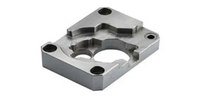 6061 aluminum automation parts on CNC machine