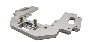 6061 aluminum medical equipment component with precision finish