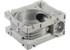 Aluminum die cast medical housing