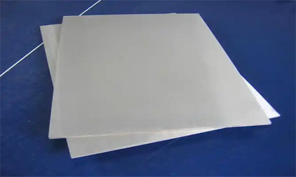 Magnesium AZ31 material sample