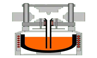 Low-pressure die cast zinc bracket — dense porosity-free component