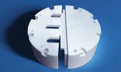 Macor machinable glass ceramic material sample