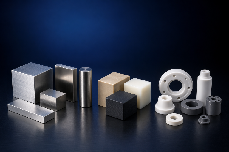 CNC Machining Materials Guide: Metals & Plastics