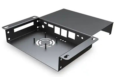 Sheet metal enclosure assembly