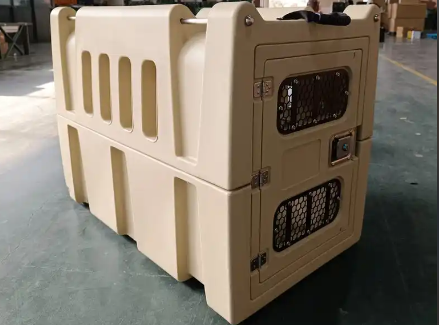 Custom rotomolded industrial equipment enclosure