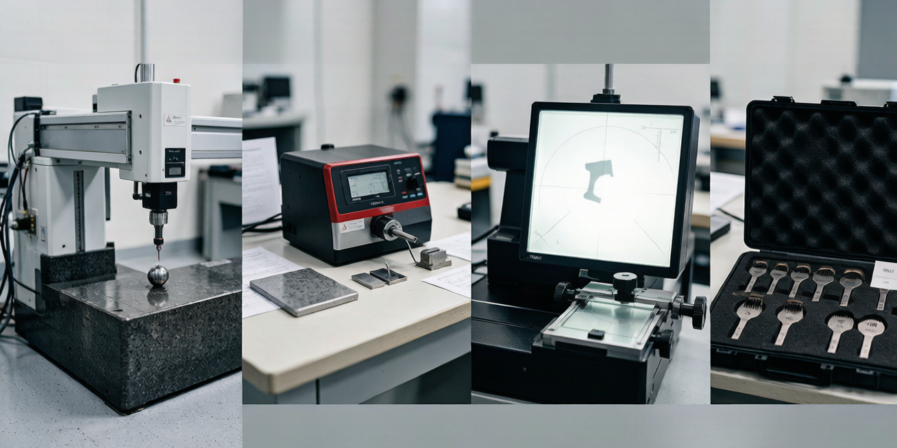 Goldcattle metrology and calibration equipment: CMM, roughness tester, optical comparator, gauges