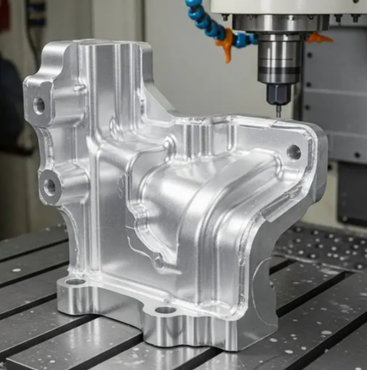 Magnesium high-pressure die cast lightweight structural housing