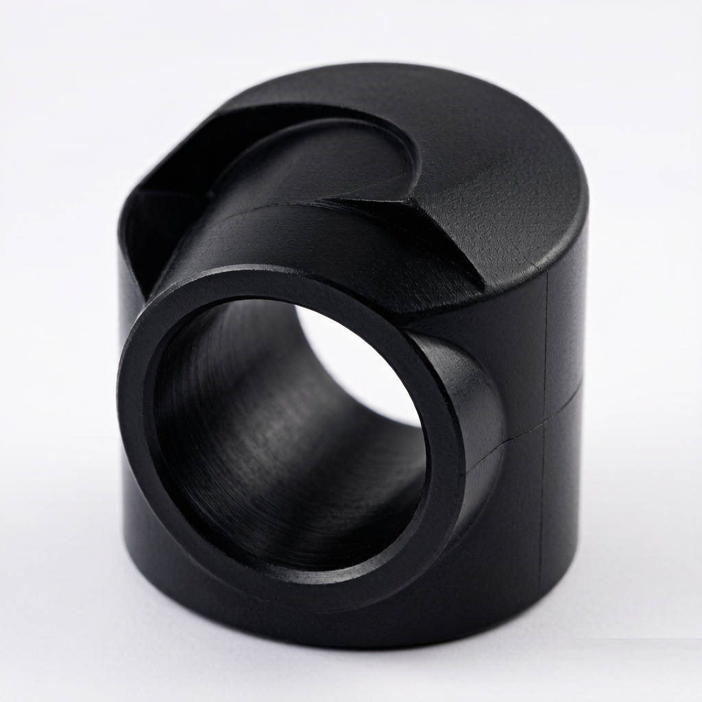 Precision black acetal POM bushing sleeve bearing