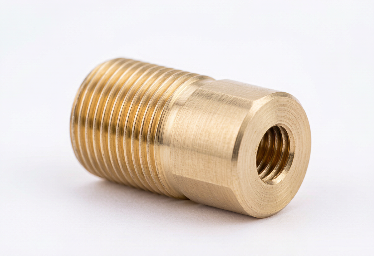 Brass electrical connector component