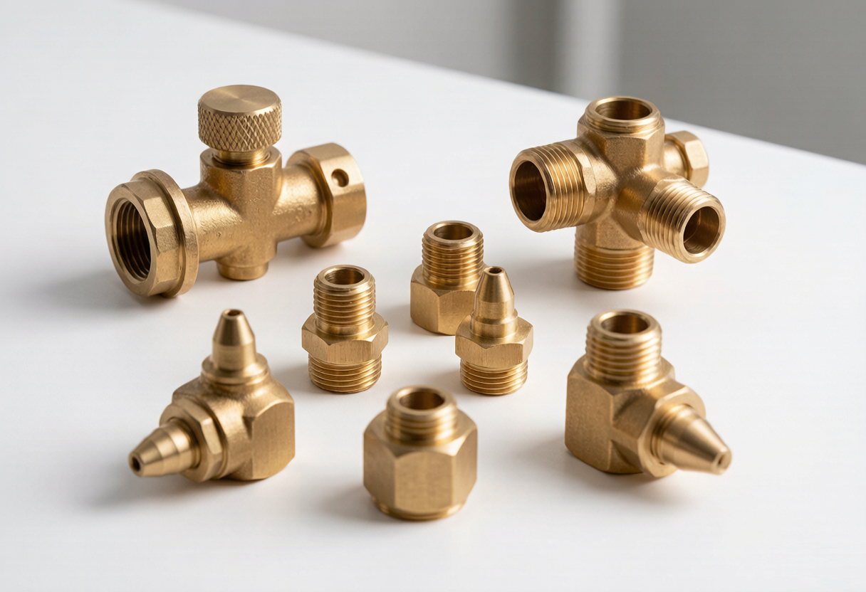 Brass precision fitting