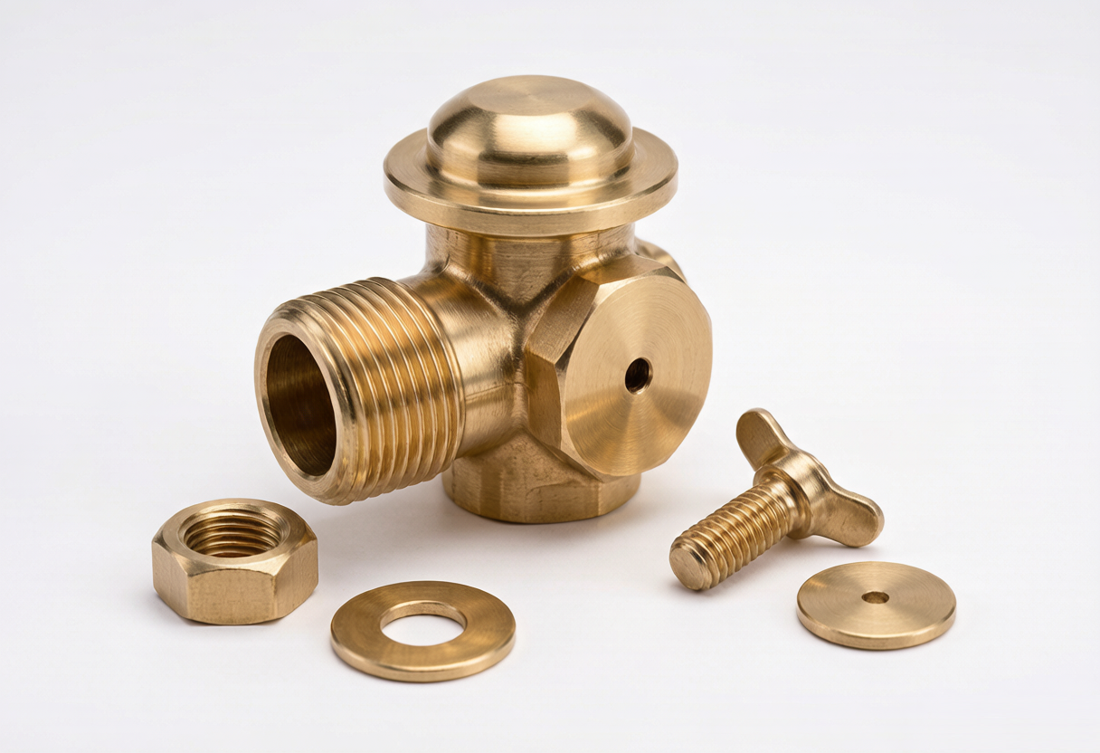 Marine brass component