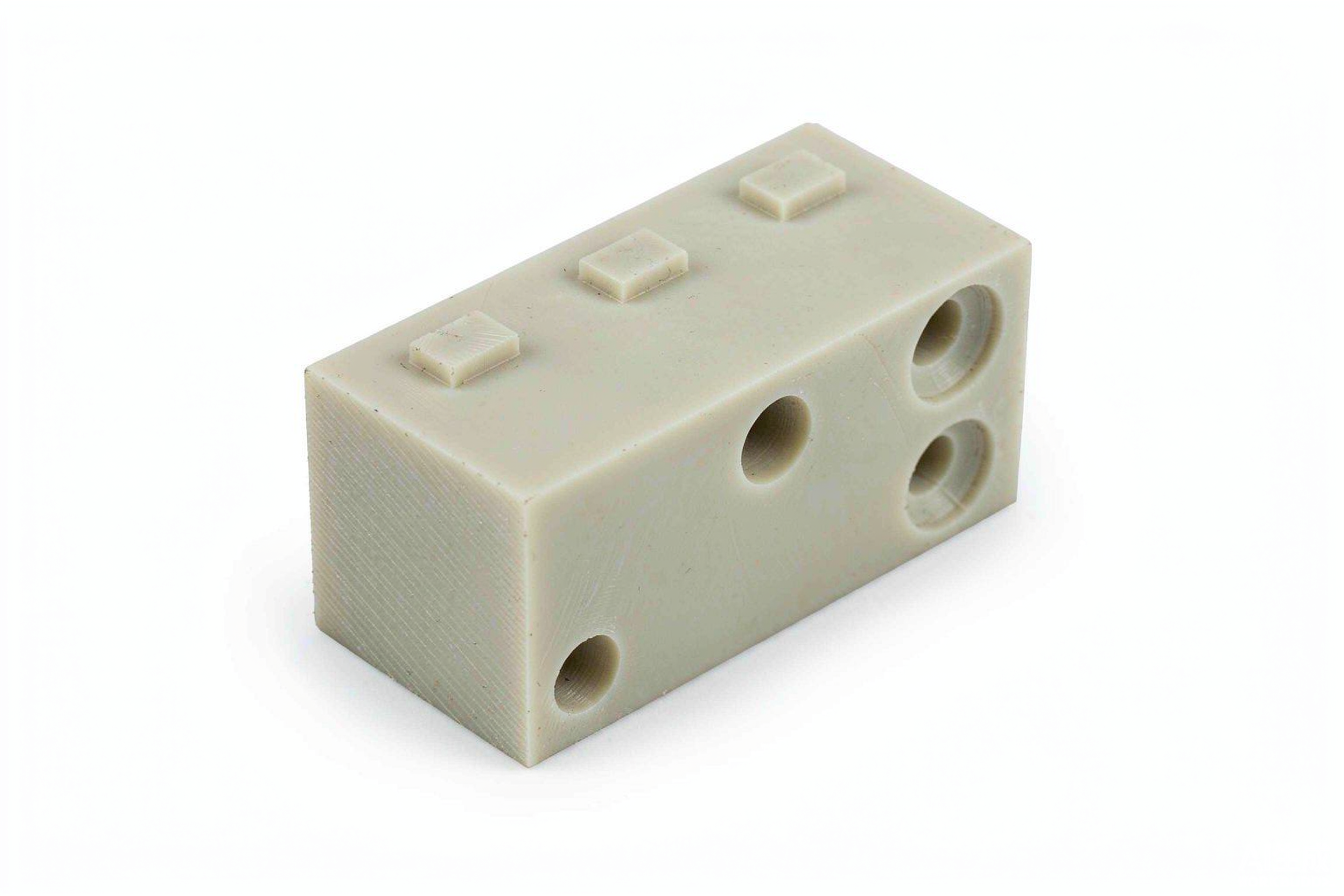 CNC machined plastic part