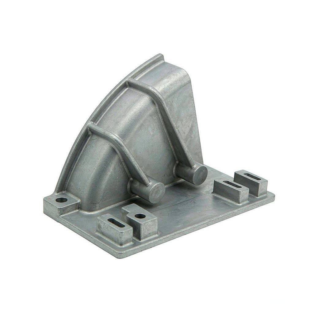 Die-cast aluminum housing with integrated ribs and bosses