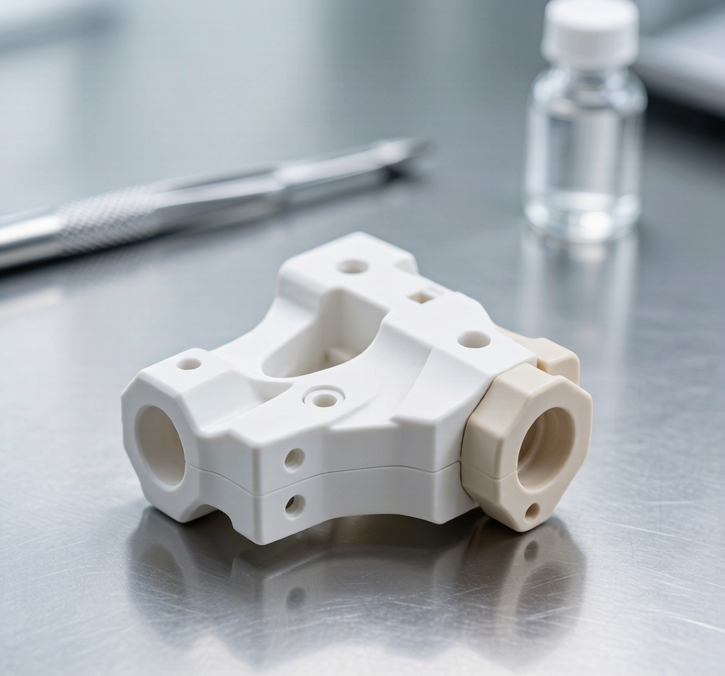 Medical-grade PEEK component