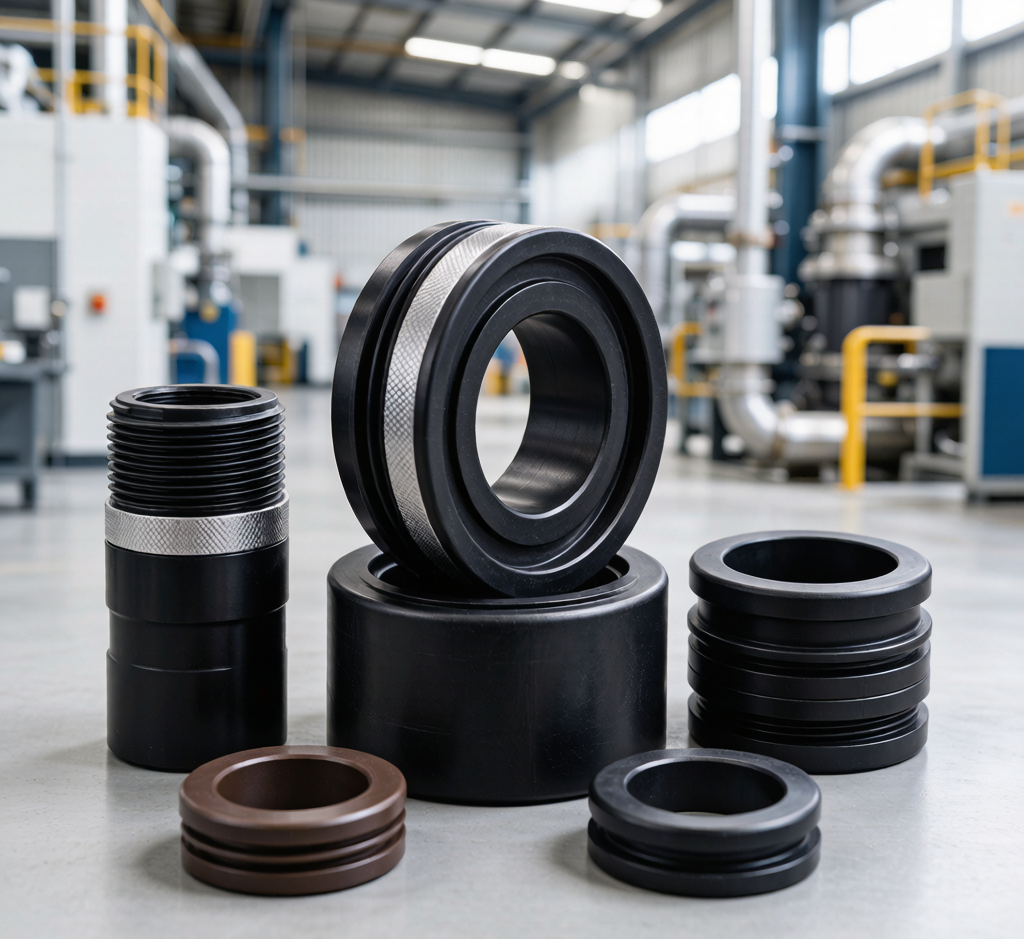 PEEK oil and gas downhole sealing components