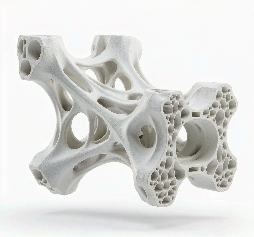 Complex 3D printed part