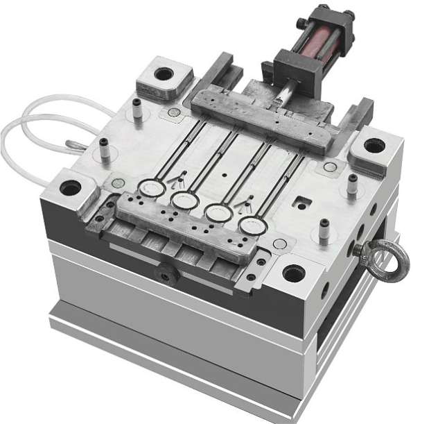 Aluminum injection mold tooling for low-volume production
