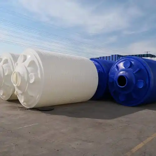 Example of a large custom rotomolded hollow plastic product (tank or enclosure)