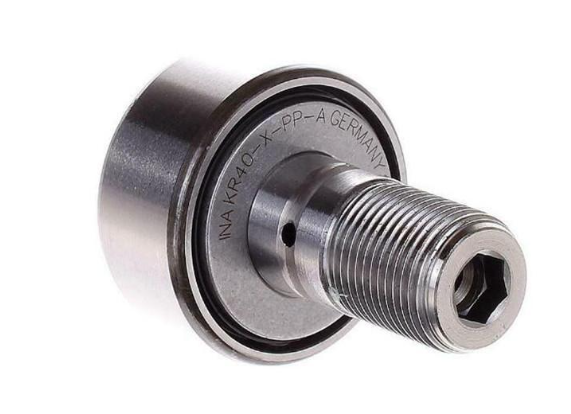 Machined steel radial cam disc with contoured profile
