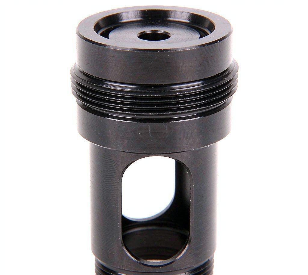CNC machined aluminum e-bike headset and steering component with bored center and threads