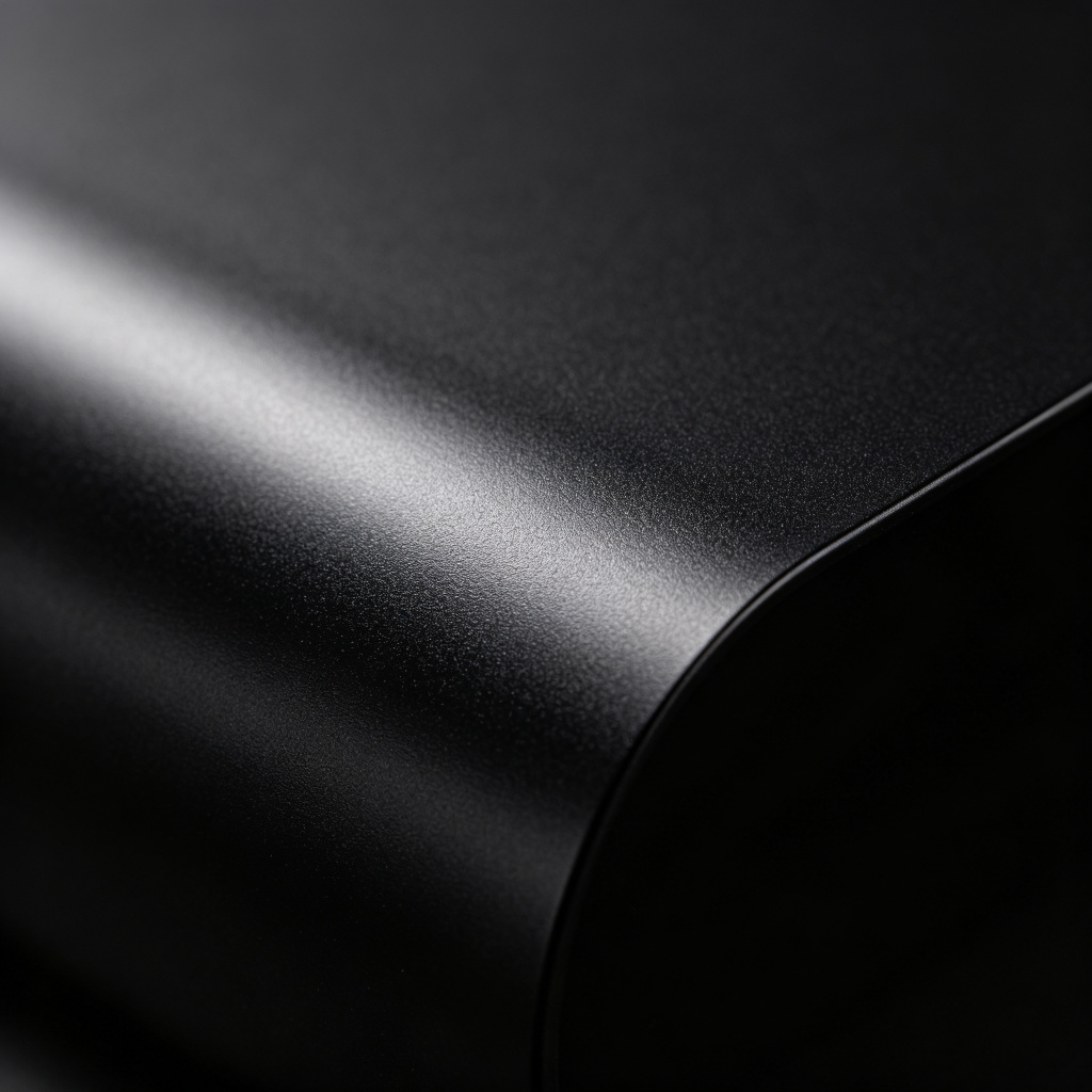 Black anodized 6063 surface