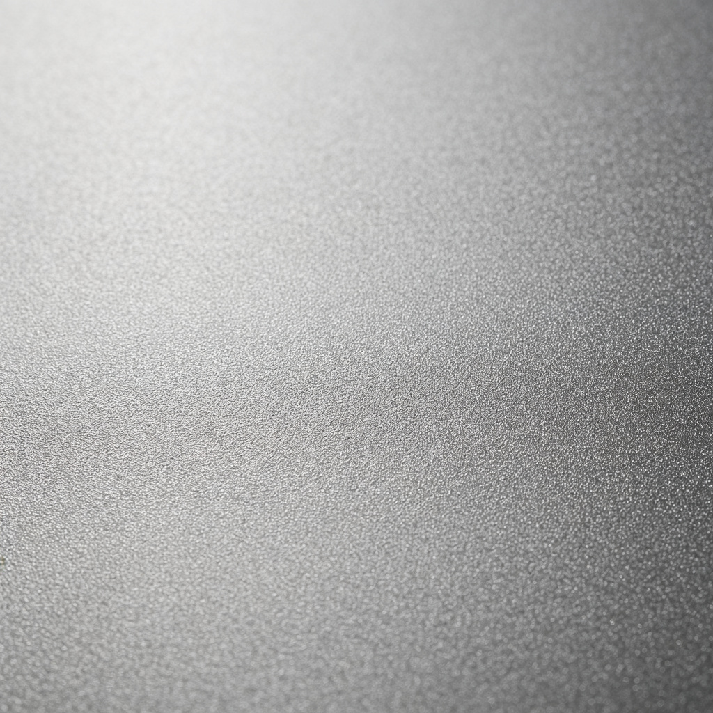 Bead-blasted 6063 surface texture