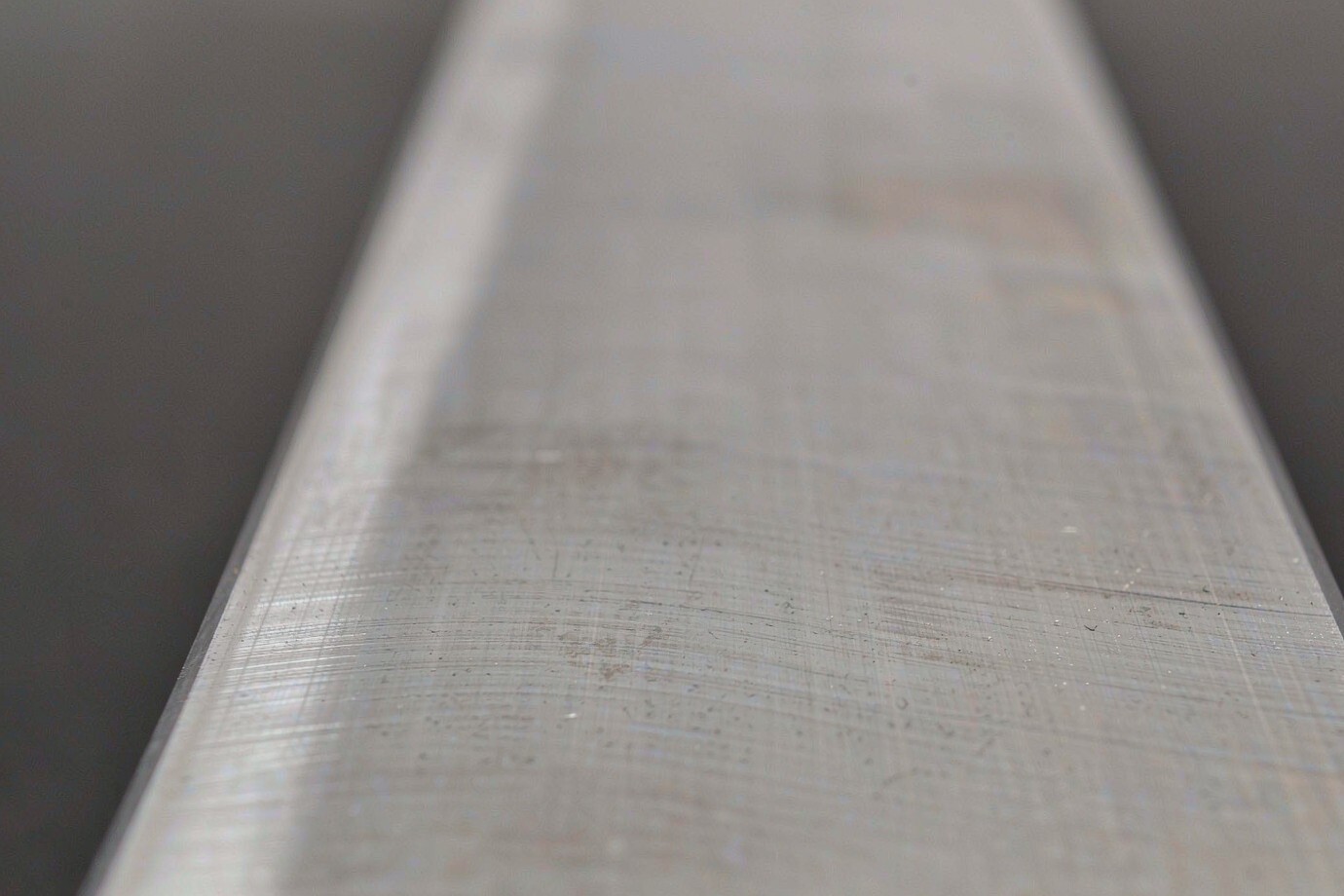 Surface finish measurement on a machined Ti-6Al-4V titanium component